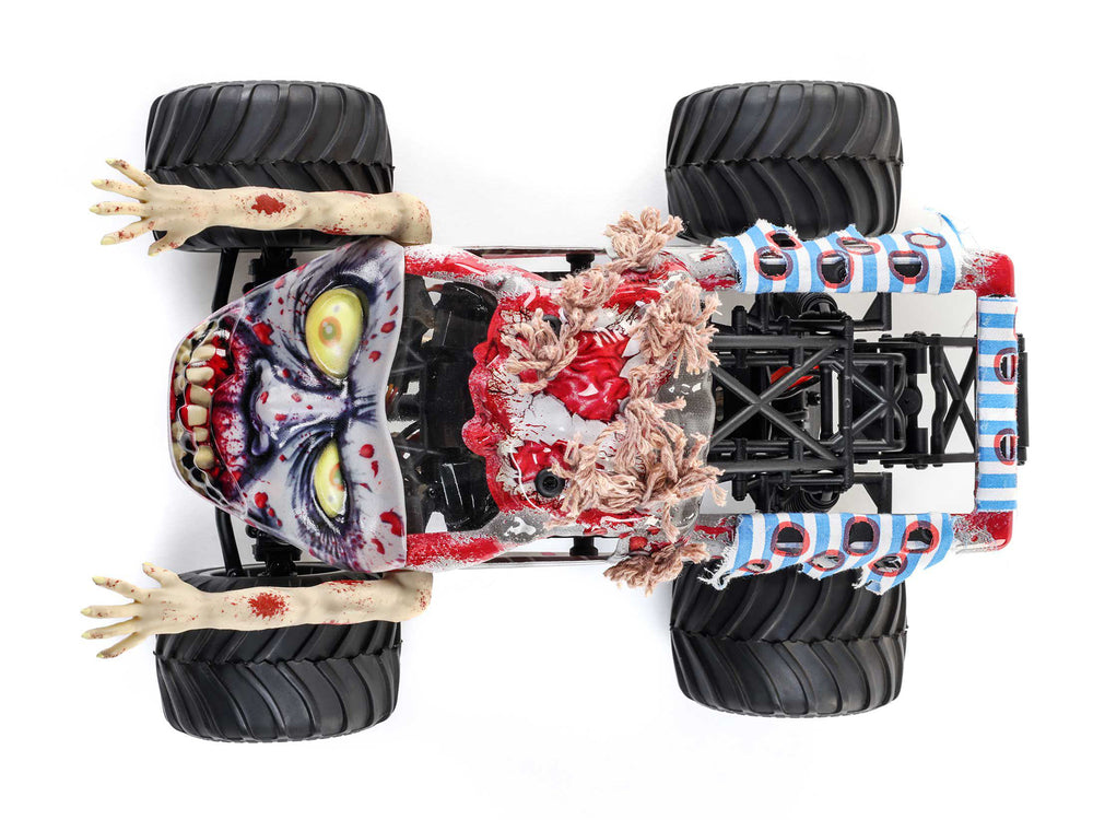 Losi 1/18 Mini LMT Zombie 2S 4X4 RTR Brushed Monster Truck (Battery & Charger Included)