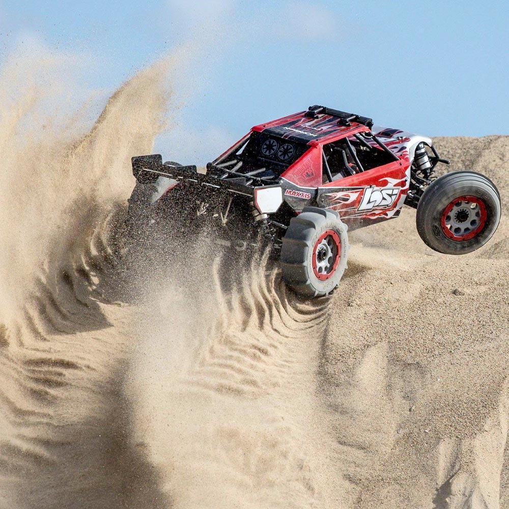 Losi Desert Buggy DBXL-E 2.0 1:5 4WD Brushless Smart RTR Red/Black FOX RC Car