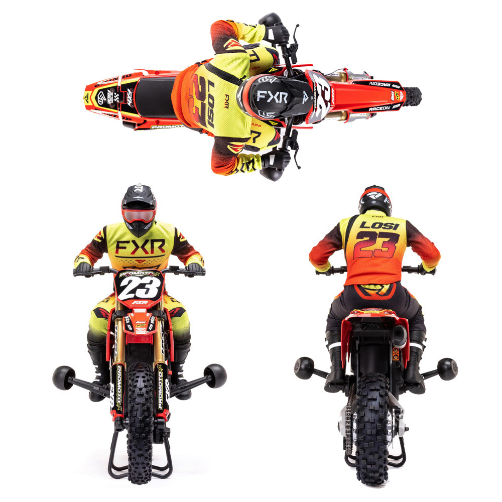 Losi Promoto-MX Motorcycle FXR 1:4 RTR RC Bike Red LOS06000T1
