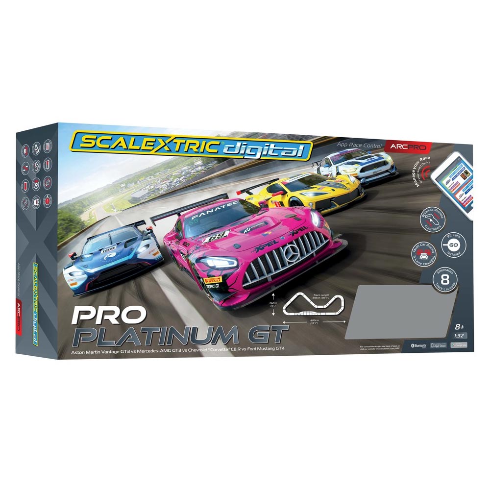 Scalextric C1436M Scalextric ARC PRO Set - Pro Platinum