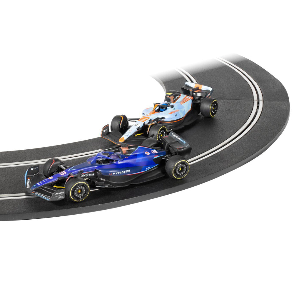Scalextric C1450M Williams Racing FW45 Albon v Sargeant Slot Car Race Set
