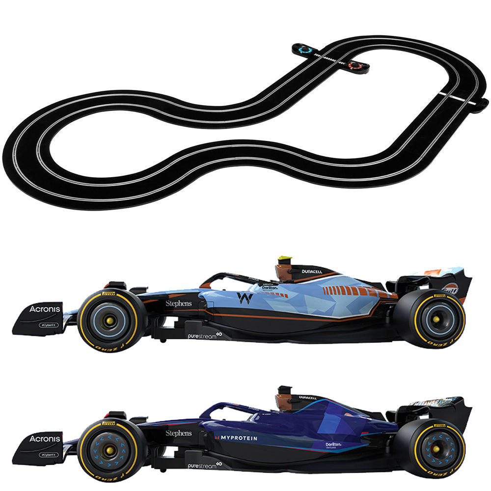 Scalextric C1450M Williams Racing FW45 Albon v Sargeant Slot Car Race Set