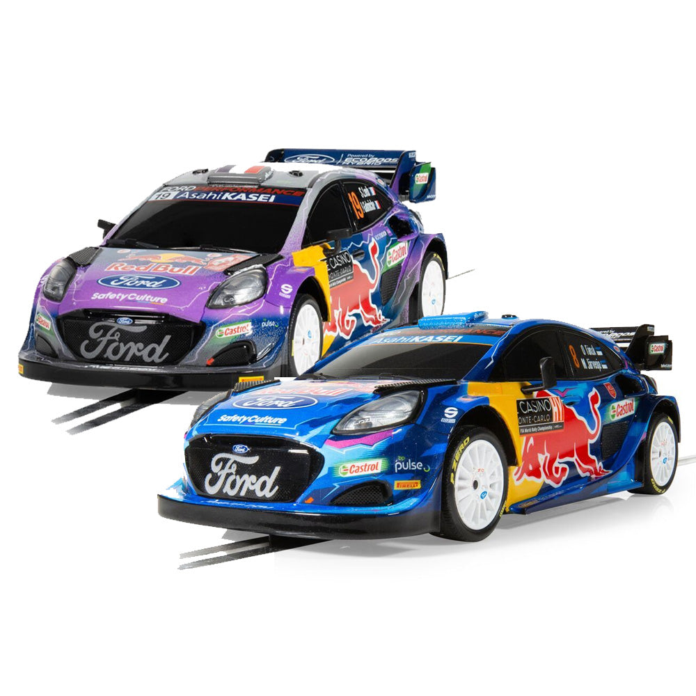 Scalextric Ford Puma Rally1 WRC Car Twin Pack
