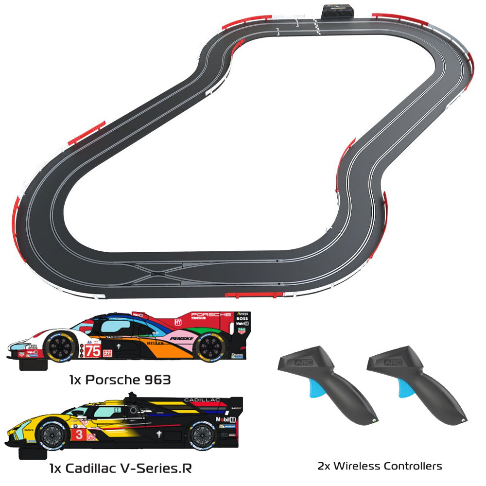 Scalextric PRO C1466M 24h Hypercar Challenge ARC PRO 1:32 Race Set ...
