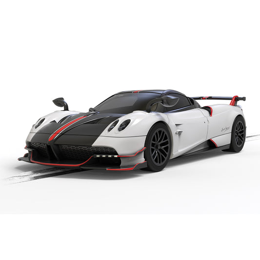 Scalextric C4399 Pagani Huayra BC Roadster Metallic Pearl White 1:32 Slot Car