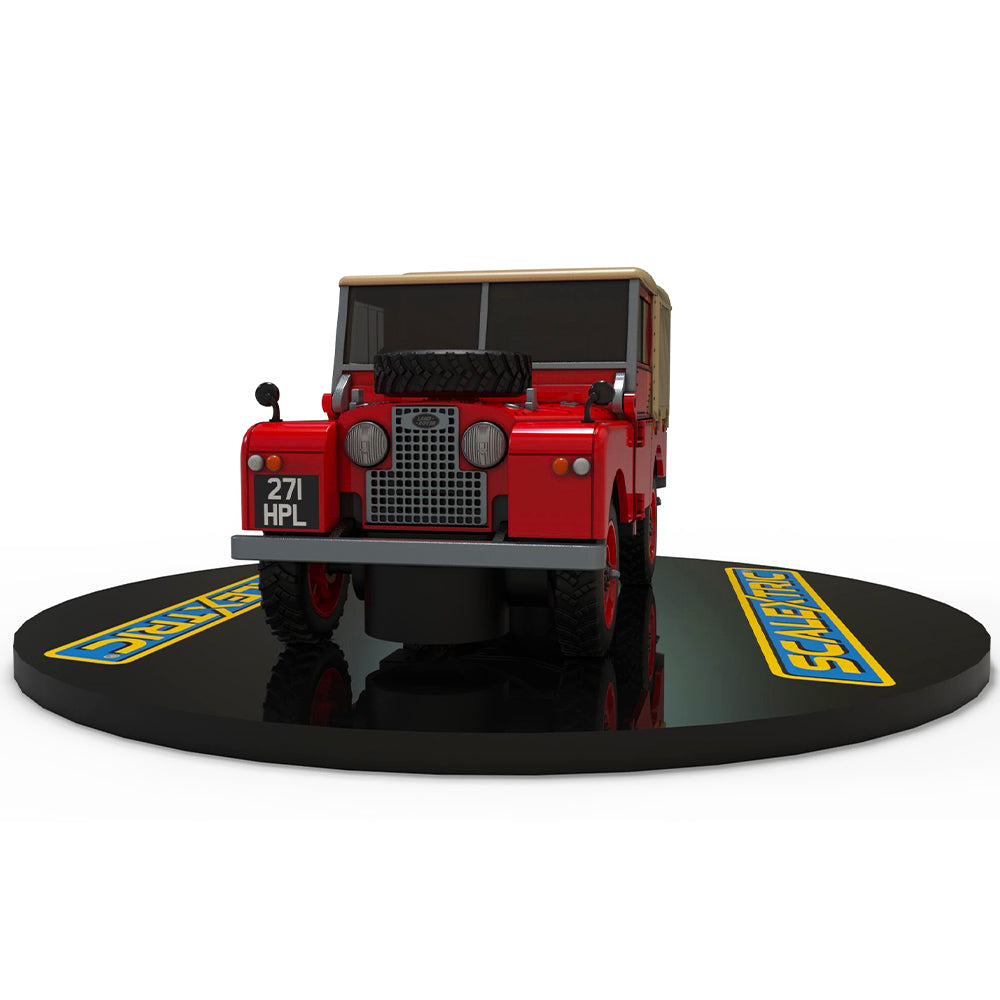 Scalextric C4493 Land Rover Series 1 - Poppy Red 1:32 Slot Car - No Case