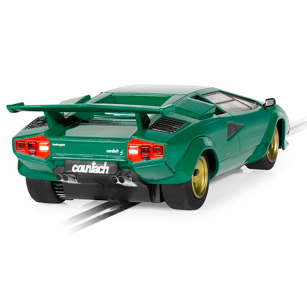 Scalextric C4500 Lamborghini Countach - Green 1:32 Slot Car