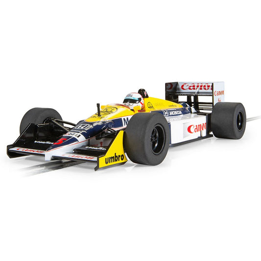 Scalextric C4508 Williams FW11B - 1987 British GP Nigel Mansell F1 1:32 Slot Car