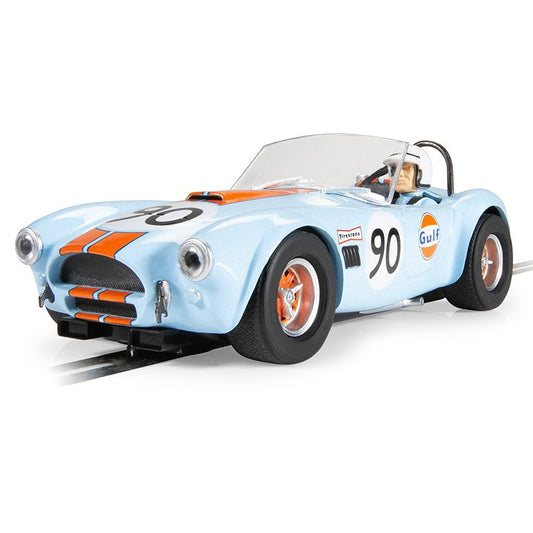 Scalextric C4509 Shelby Cobra - Gulf 1:32 Slot Car