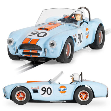 Scalextric C4509 Shelby Cobra - Gulf 1:32 Slot Car