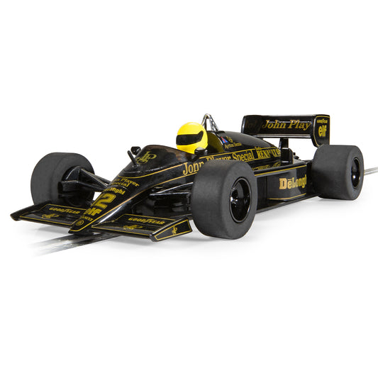 Scalextric C4529 Lotus 98T - Ayrton Senna 1:32 Slot Car - No Case
