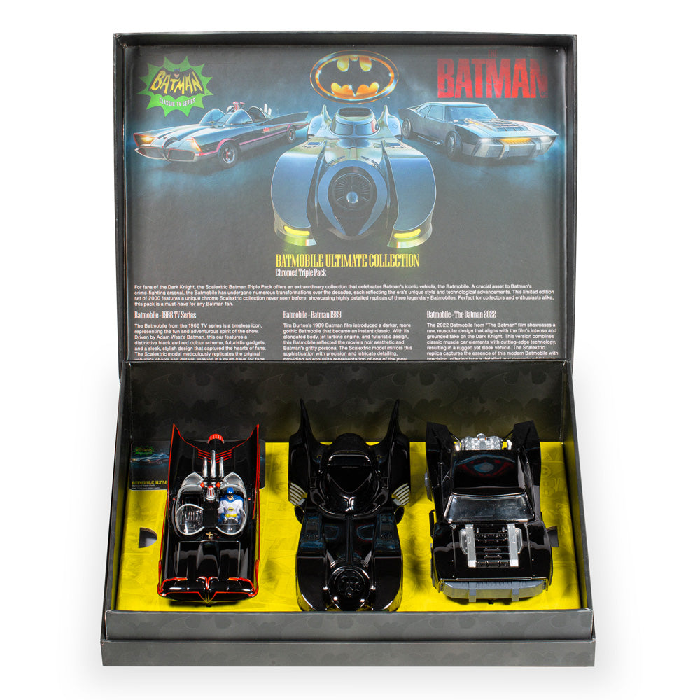 Scalextric C4575A Batman: Batmobile Ultimate Collection Triple Pack