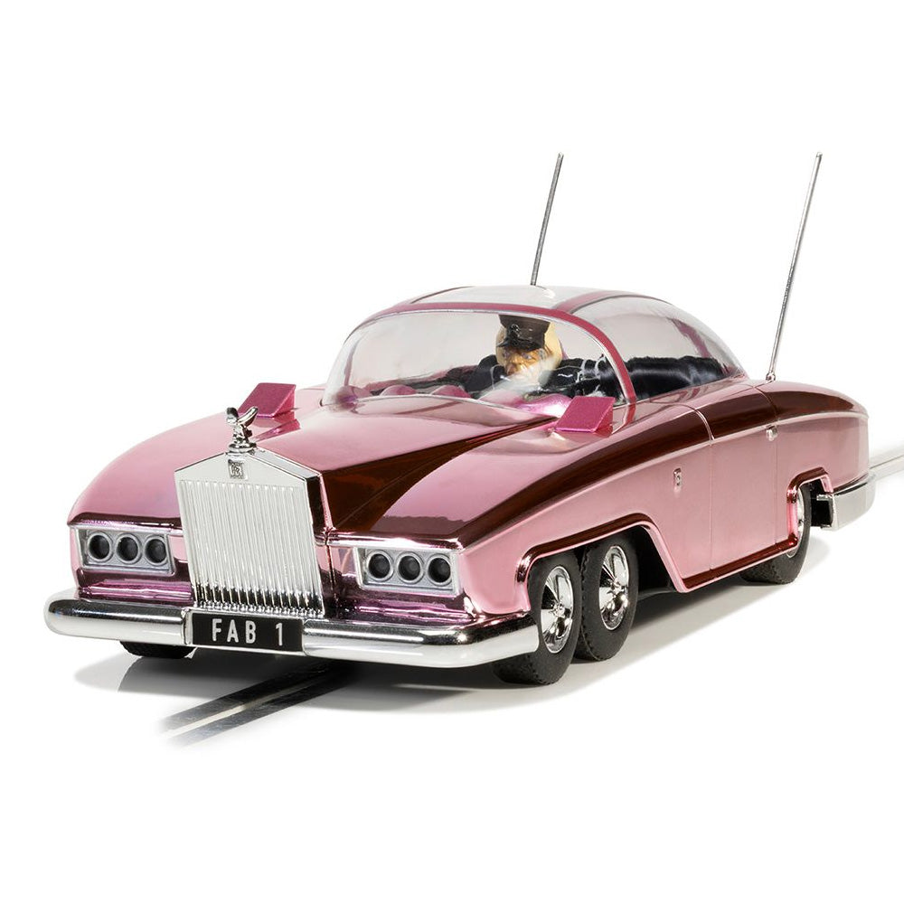 Scalextric C4579A Thunderbirds: FAB 1 60th Anniversary Pink Chrome 1:32 Slot Car
