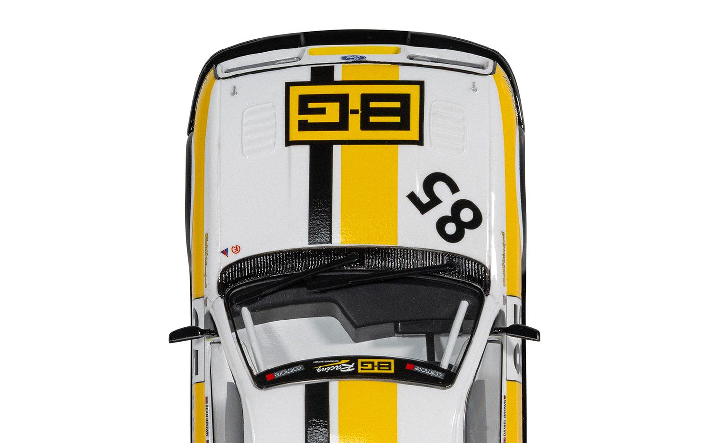 Scalextric C4628 Ford Sierra RS500 - YTCC Dan Brown 2024 1:32 Slot Car