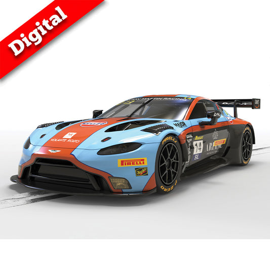 Scalextric Digital C4655 Aston Martin GT3 Vantage - Bathurst 2025 - Gulf Edition