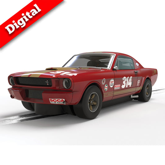 Scalextric Digital C4658 Shelby GT350H - Red and Gold 1:32 Slot Car