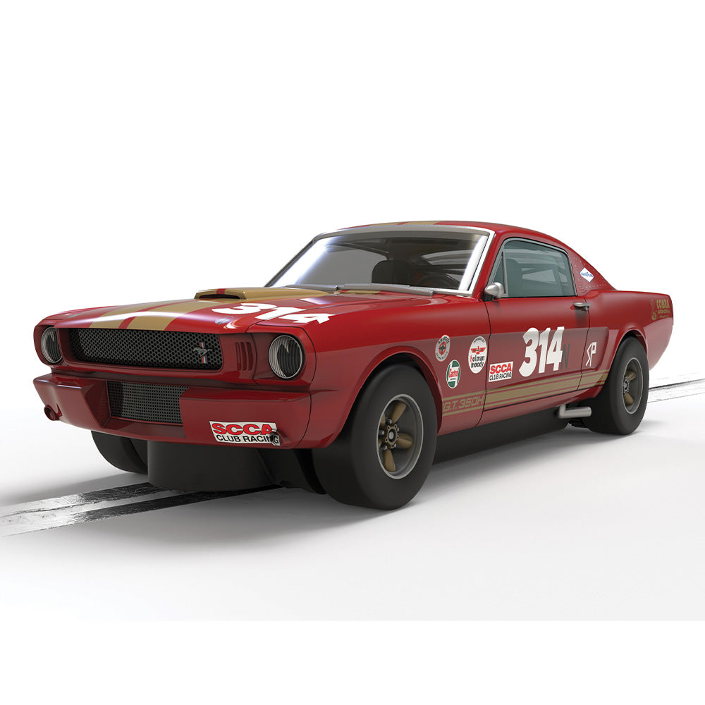 Scalextric C4658 Shelby GT350H - Red and Gold 1:32 Slot Car