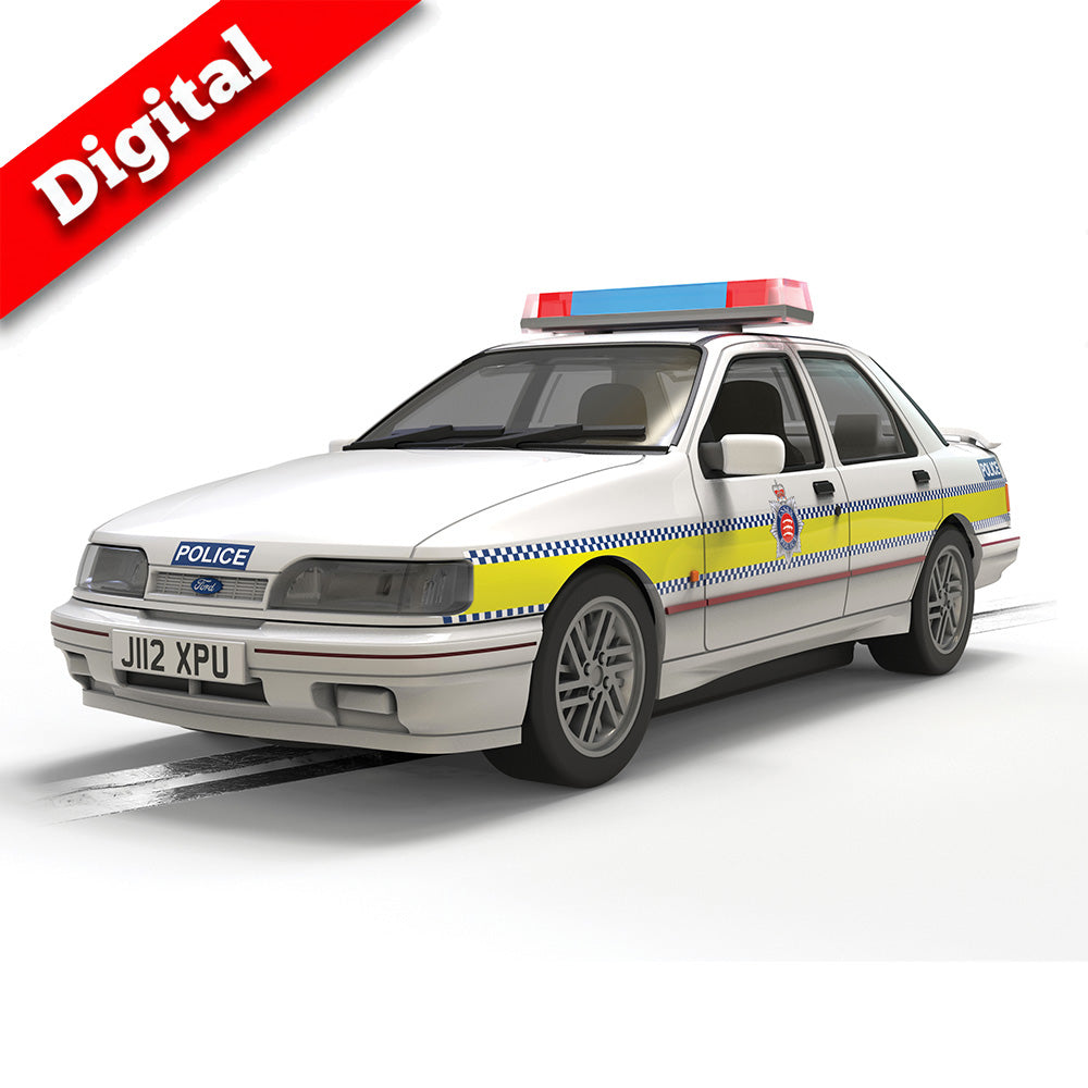 Scalextric Digital C4660 Ford Sierra Sapphire Police Car 1:32 Slot Car