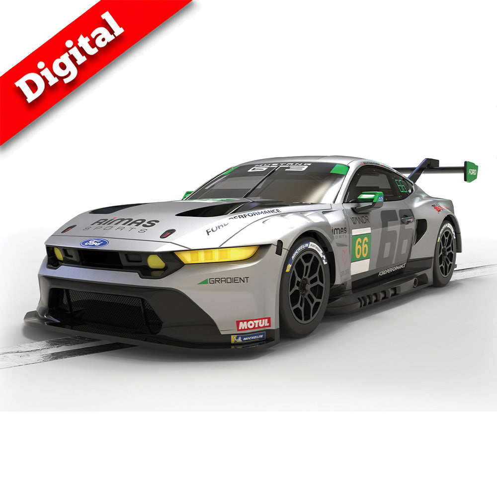 Scalextric Digital C4662 Ford Mustang GT3 - Daytona 2025 - Gradient Racing