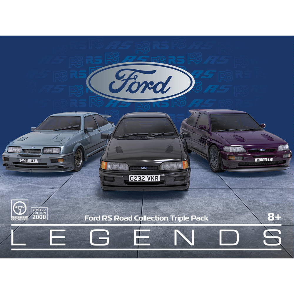 Scalextric C4666A Ford RS Road Collection Triple Pack