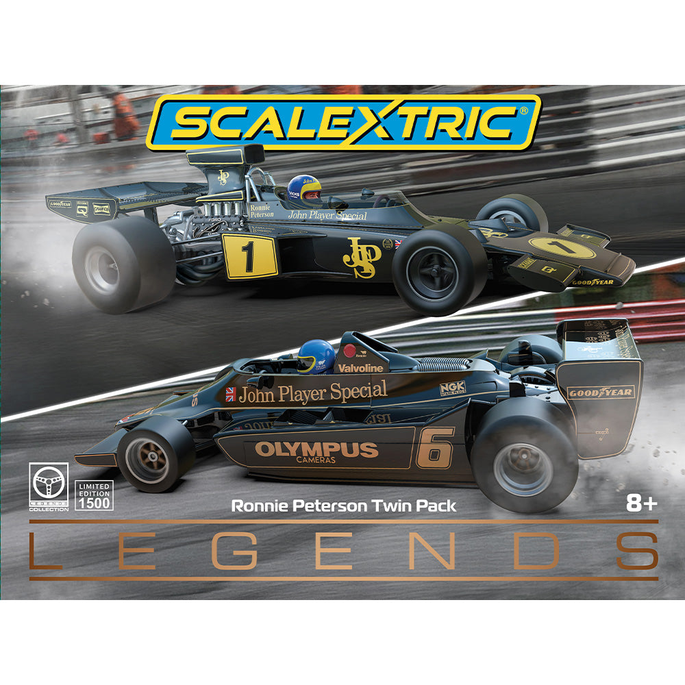 Scalextric C4684A Scalextric Ronnie Peterson Twin Pack Lotus 72 and 79 ...