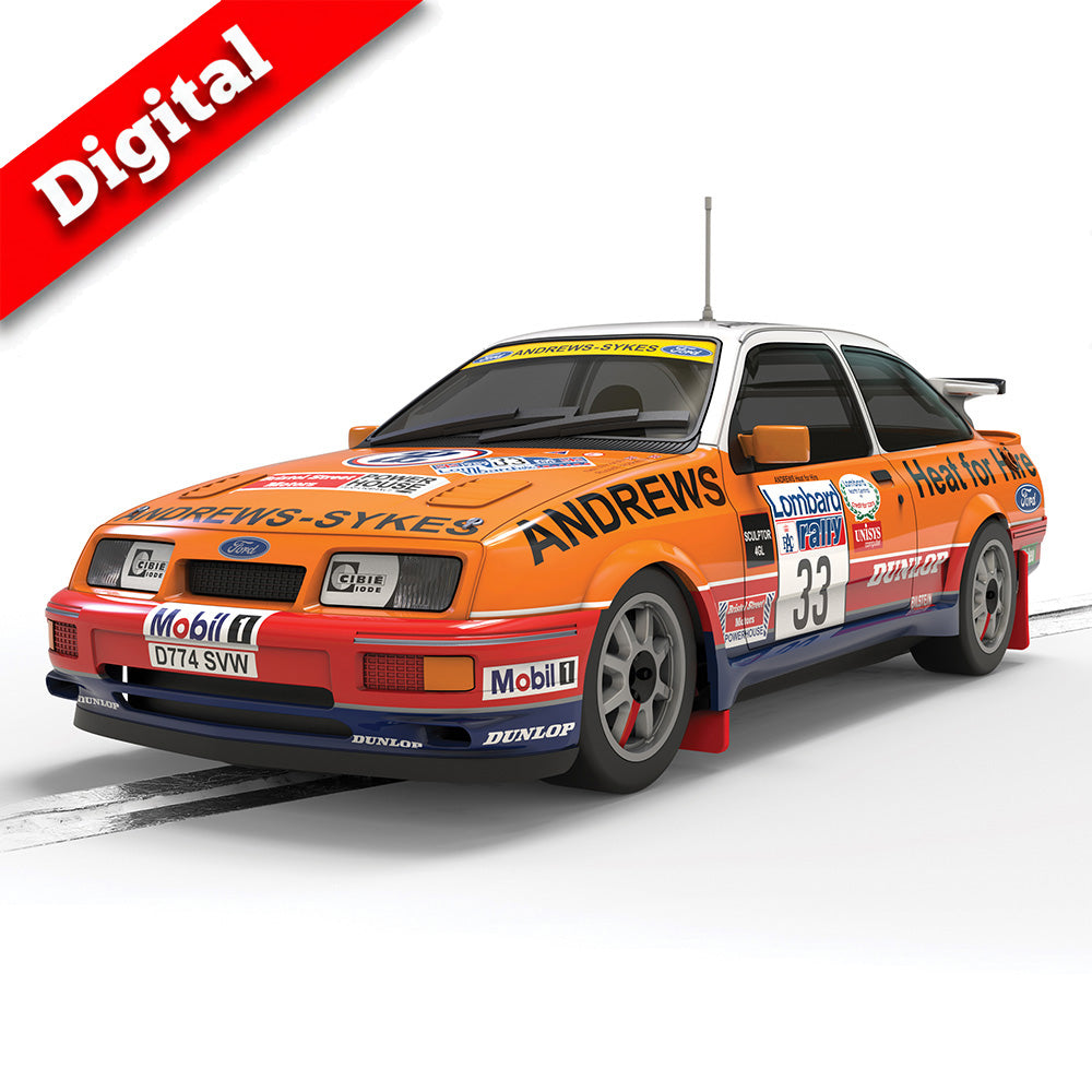 Scalextric Digital C4685 Ford Sierra RS Cosworth - Heat For Hire 1:32 Slot Car