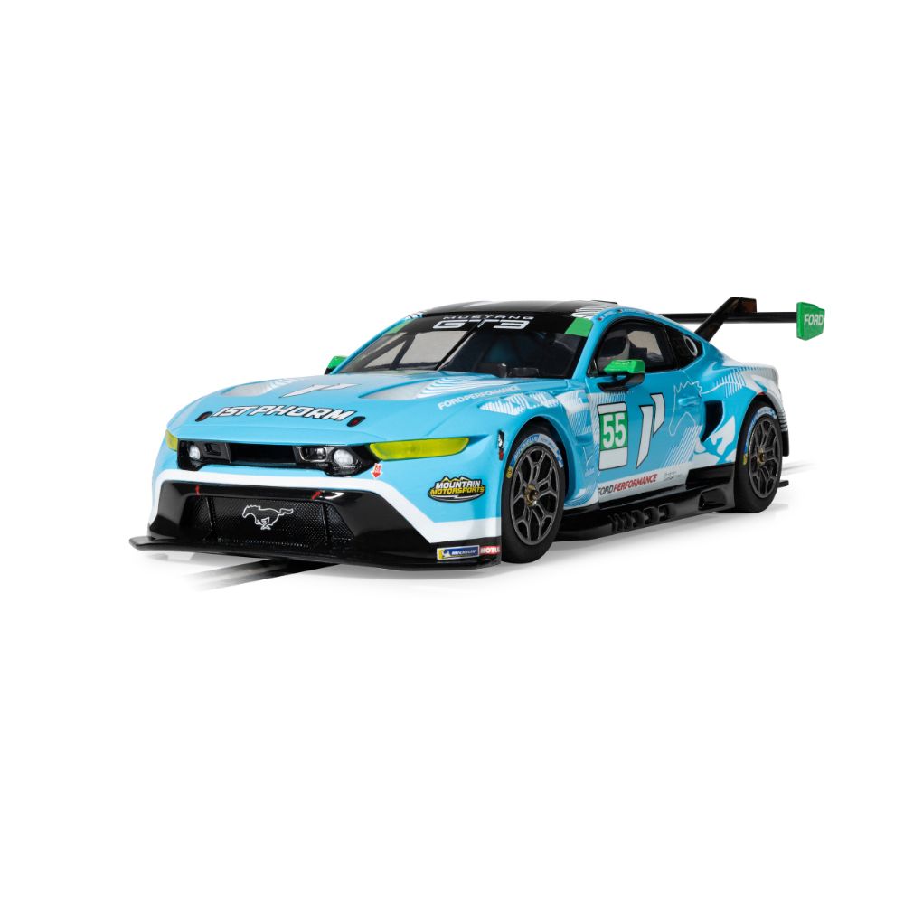 Scalextric C4709 Ford Mustang 12 Hours Sebring 2024 1:32 Slot Car