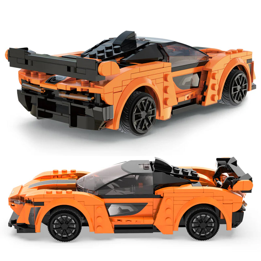 CaDA Blaze Car Orange RC Brick Model Age 6+ 295pcs 51075W