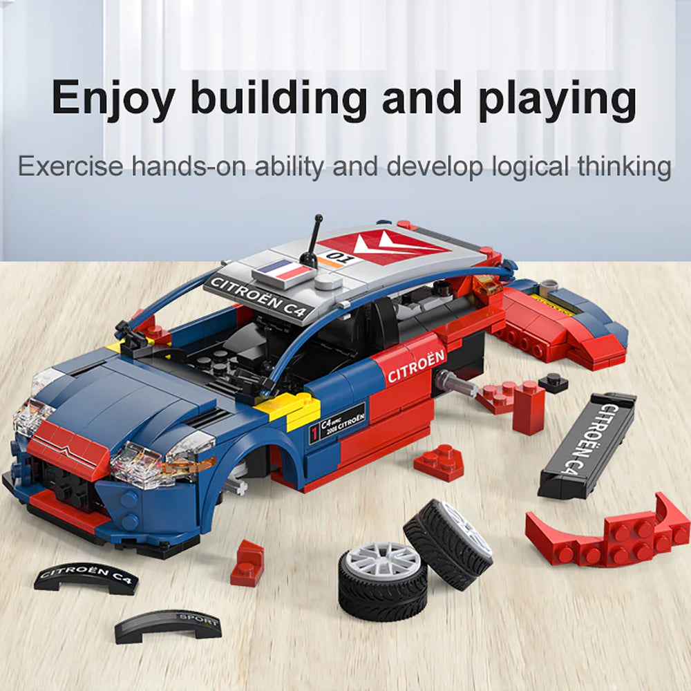 CaDA Citroen C4 WRC 1:20 RC Brick Model 329pcs Age 6+ C51078W