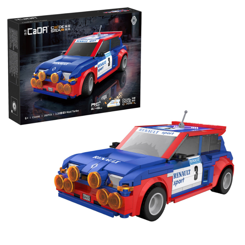 CaDA Renault 5 Maxi Turbo 1:20 Brick Model 308pcs C51095W