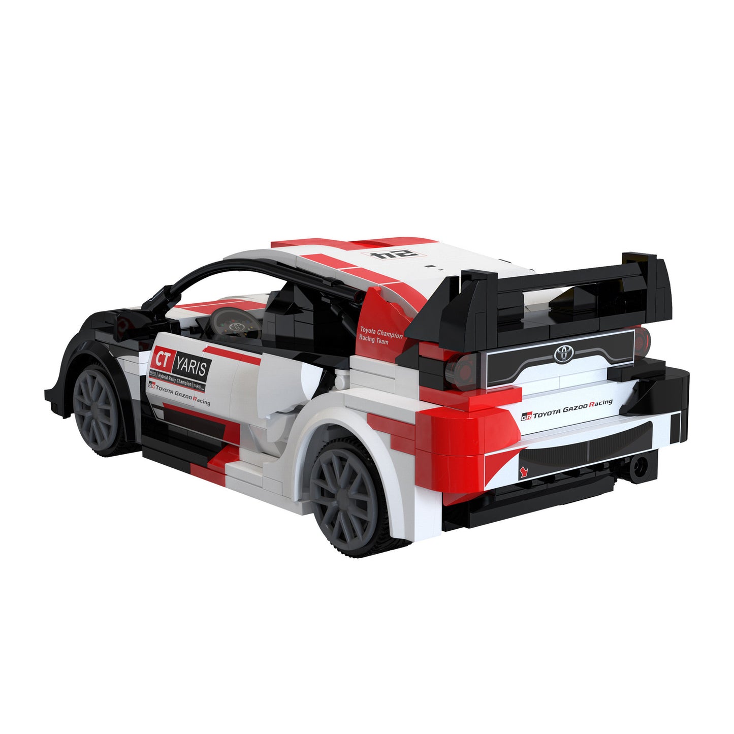CaDA Toyota GR Yaris Rally 1 Car Brick Model 1:20 330pcs C51096W
