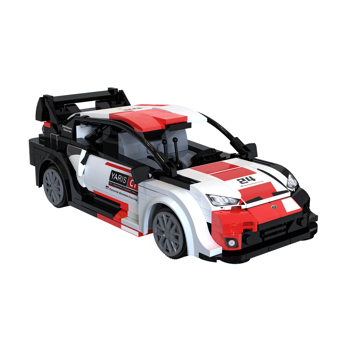 CaDA Toyota GR Yaris Rally 1 Car Brick Model 1:20 330pcs C51096W