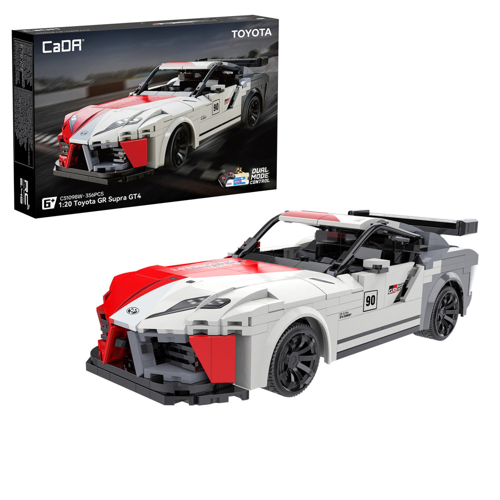 CaDA Toyota GR Supra GT4 Car Brick Model 1:20 356pcs C51098W
