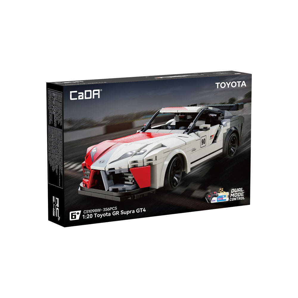 CaDA Toyota GR Supra GT4 Car Brick Model 1:20 356pcs C51098W