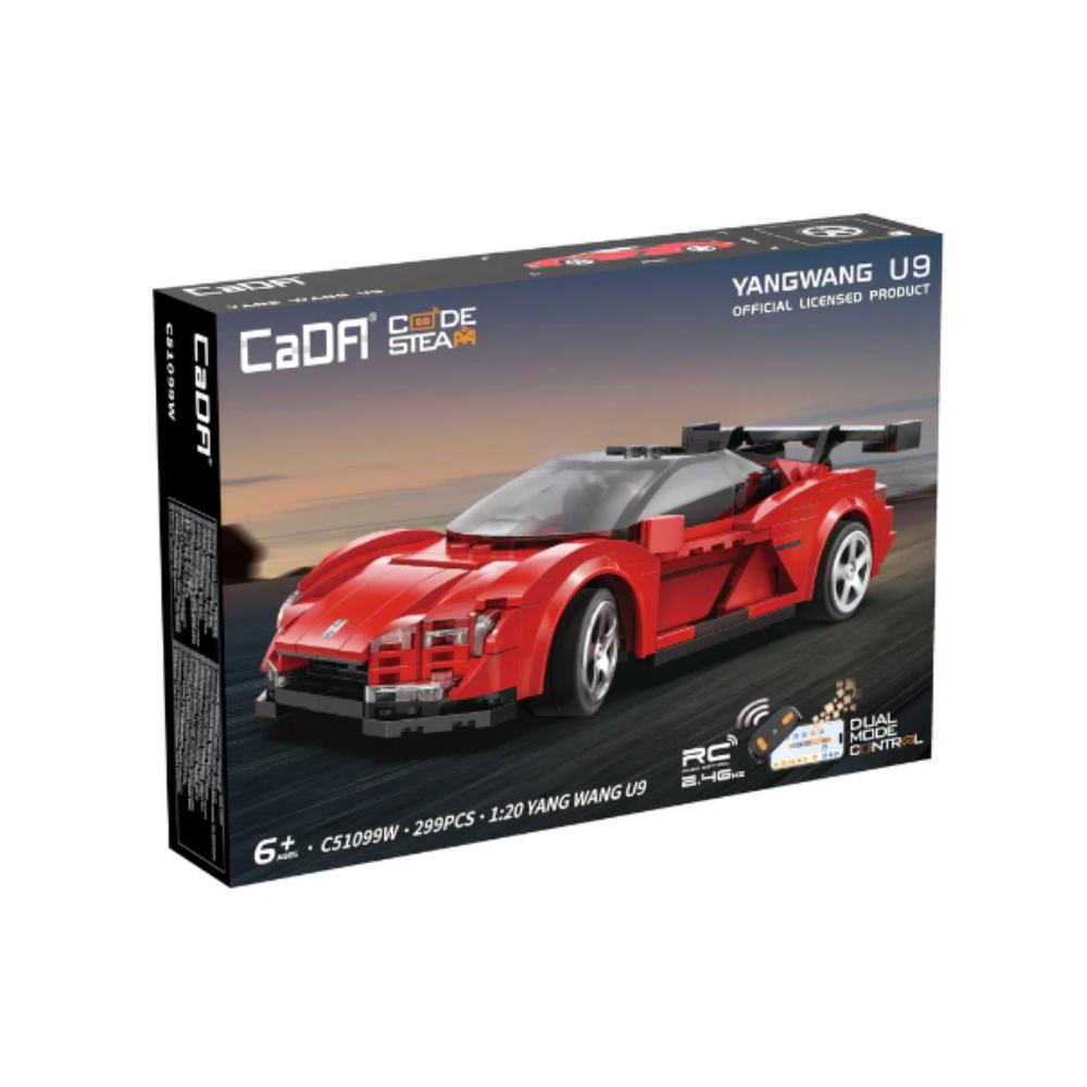 CaDa BYD Yangwang U9 Electric Super Coupé 1:20 Brick Model 299pcs C51099W