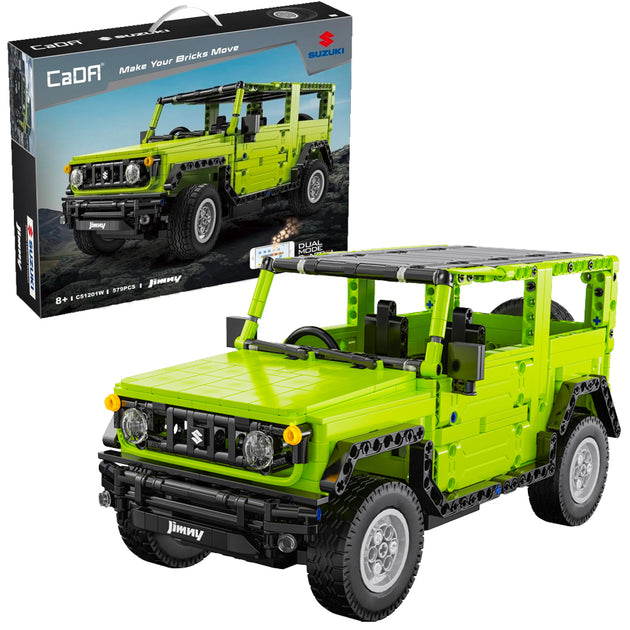 CaDA Suzuki Jimny 1:12 Off-Road Car - 579 Piece Brick Model Kit With Remote Control