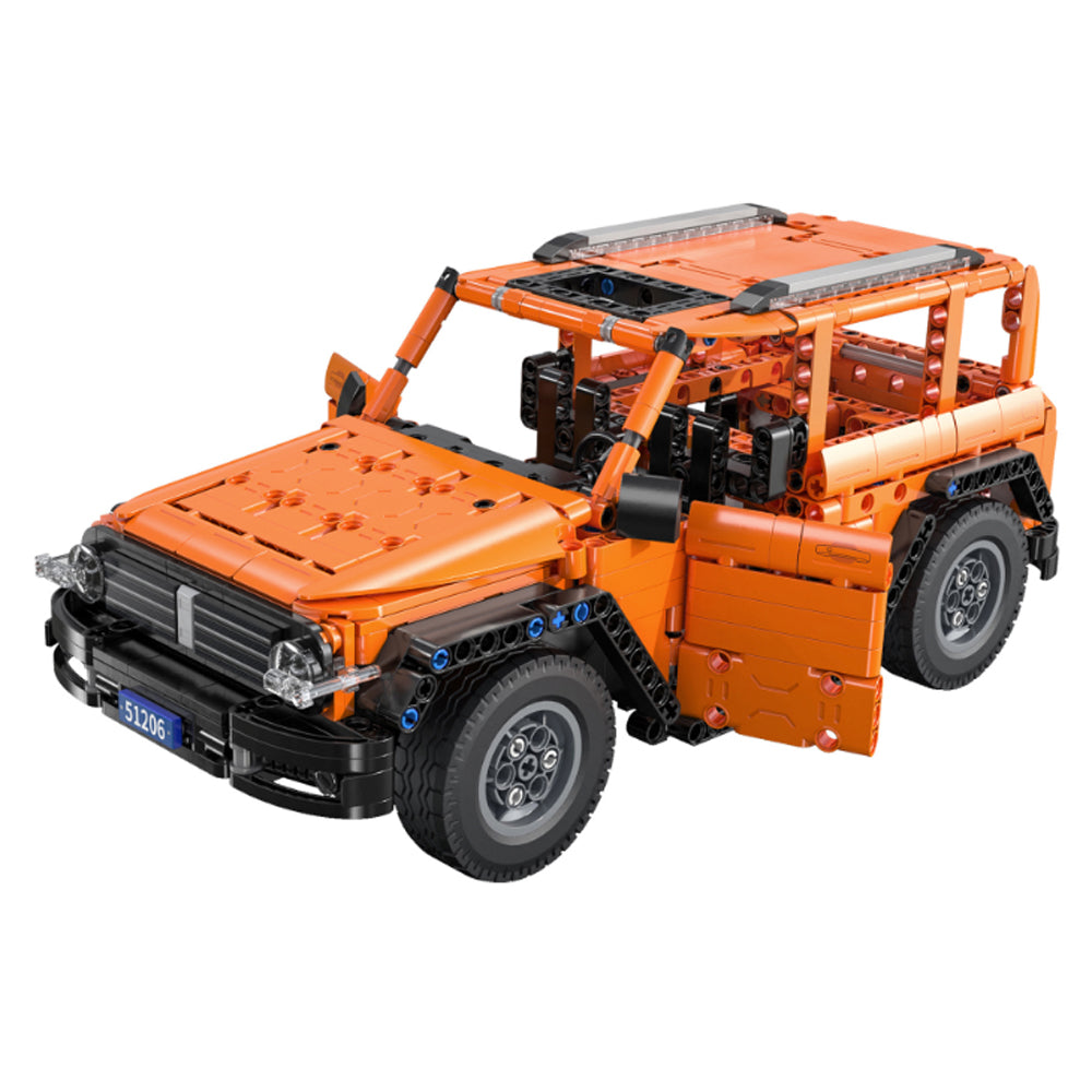 CaDA Tank SUV Car RC Brick Model Age 6+ 628pcs 51206W