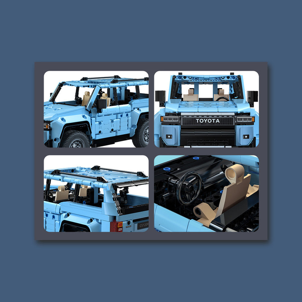 CaDA Toyota Land Cruiser J250 Prado Brick Model 1:14 586pcs C51209W