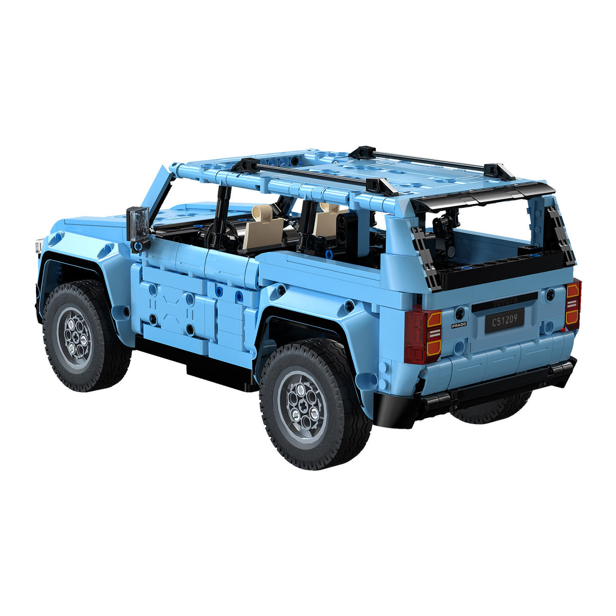 CaDA Toyota Land Cruiser J250 Prado Brick Model 1:14 586pcs C51209W