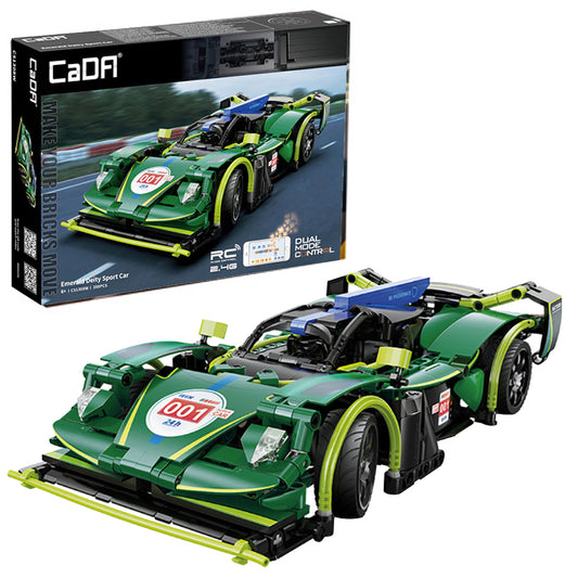CaDA C51308W Emerald Deity Sport Car Brick Model 388pcs