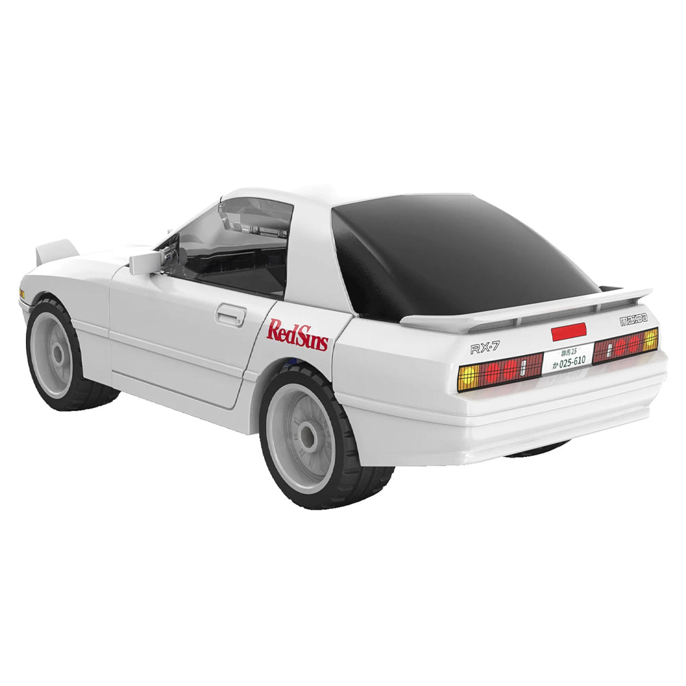 CaDA Mazda RX-7 FC3S Initial D 1:35 Brick Model Age 8+ 66pcs 55016W