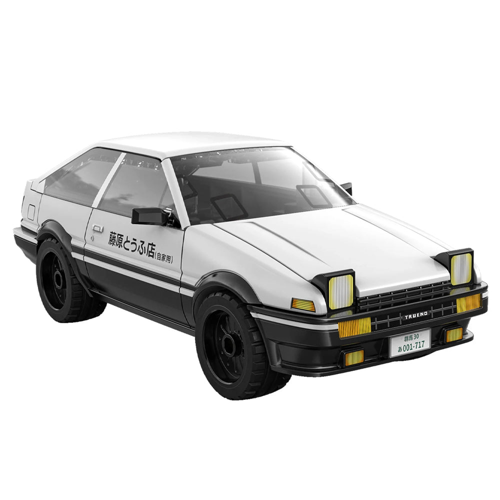 CaDA Toyota AE86 Trueno Initial D 1:35 Brick Model Age 8+ 72pcs 55018W
