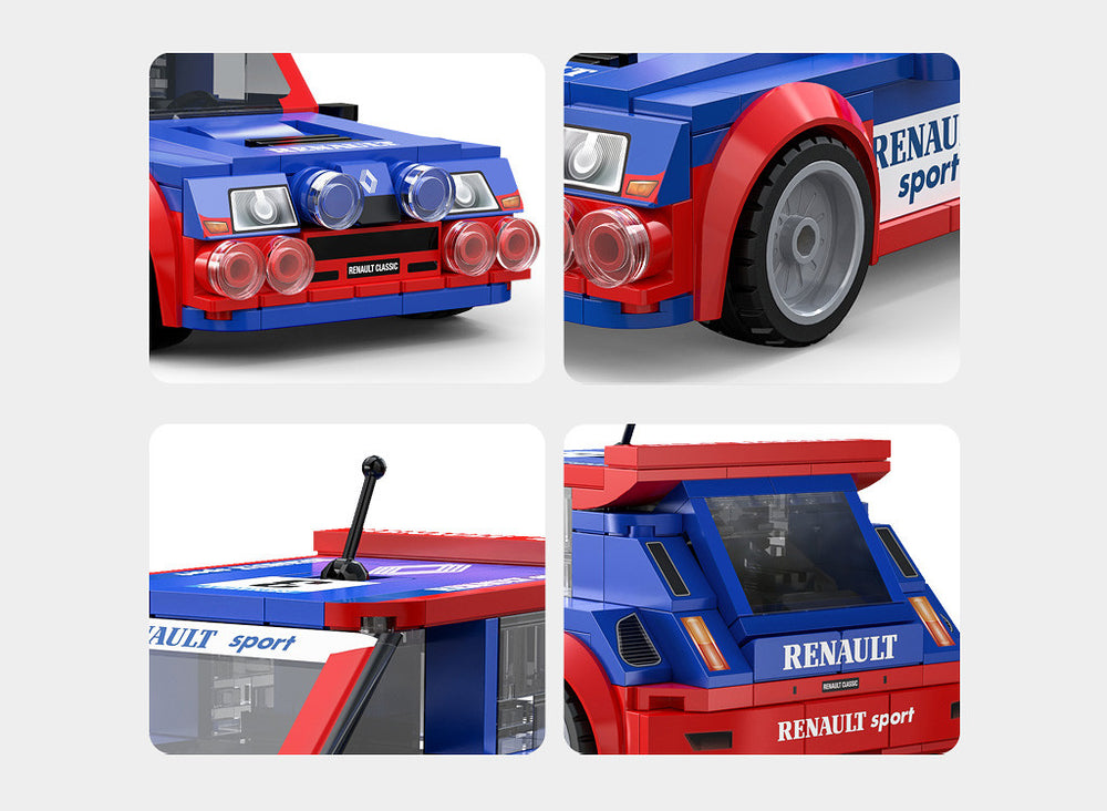 CaDA Renault 5 Maxi Turbo 1:24 Brick Model 308pcs C55038W