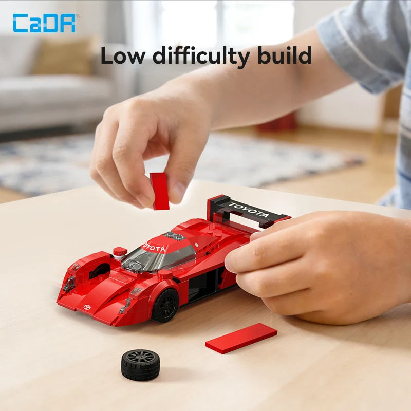 CaDA Toyota GT-One Racing Car Brick Model 1:24 272pcs C55040W