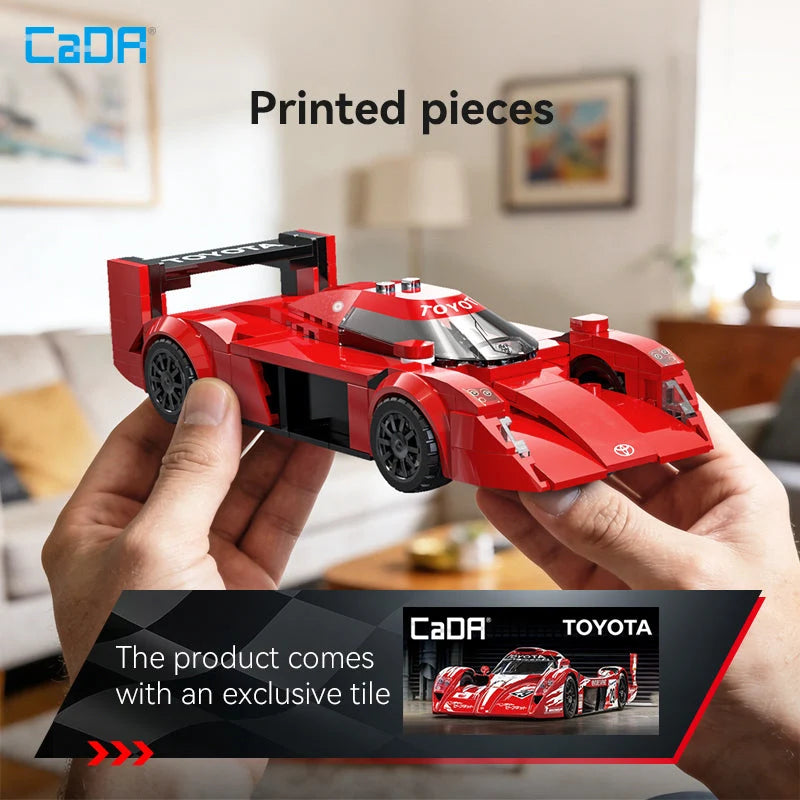 CaDA Toyota GT-One Racing Car Brick Model 1:24 272pcs C55040W