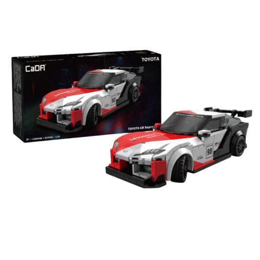 CaDA C55041W Toyota GR Supra GT4 Car 1:24 Brick Model 324pcs