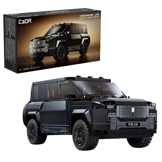 CaDA BYD Yangwang U8  Luxury SUV 1:24 Brick Model 304pcs 55046W