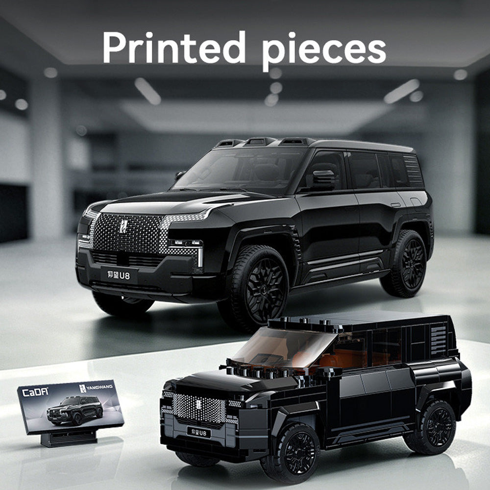 CaDA BYD Yangwang U8  Luxury SUV 1:24 Brick Model 304pcs 55046W