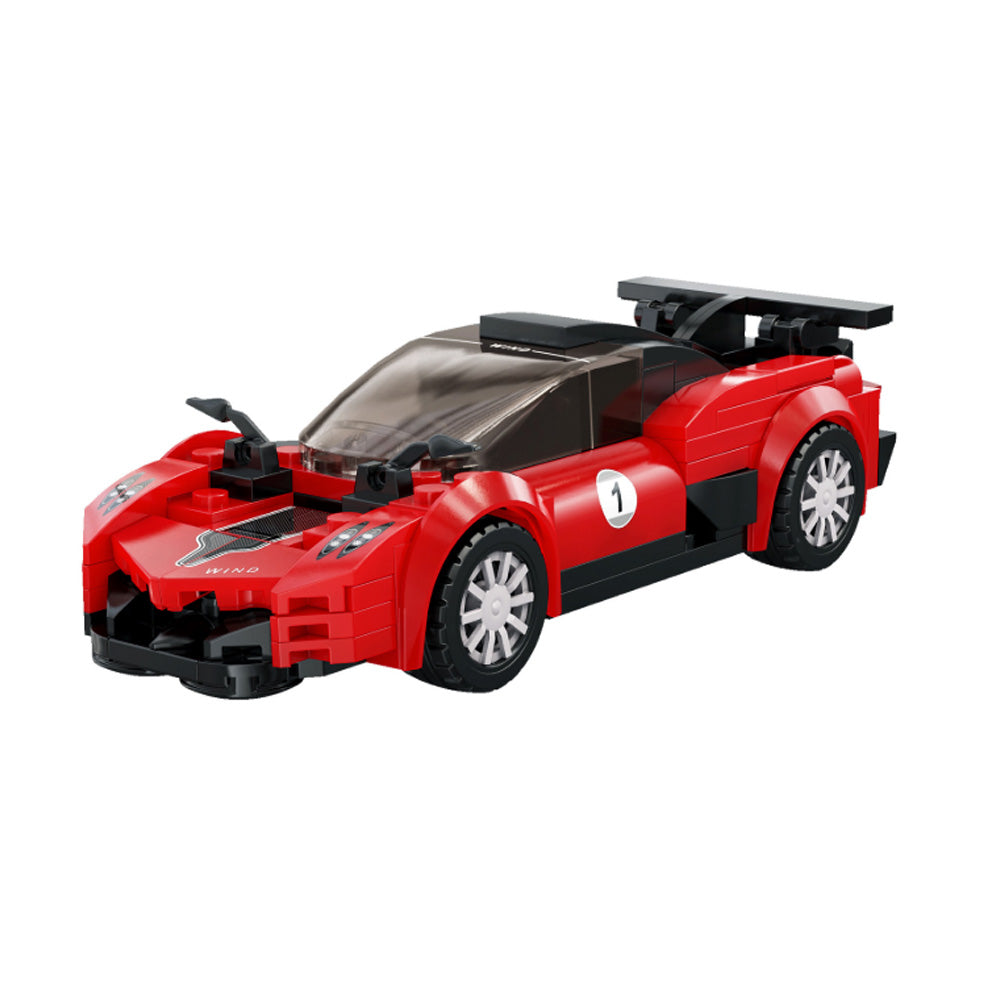 CaDA Crimson Wing Racing Car Brick Model 158pcs C55059W