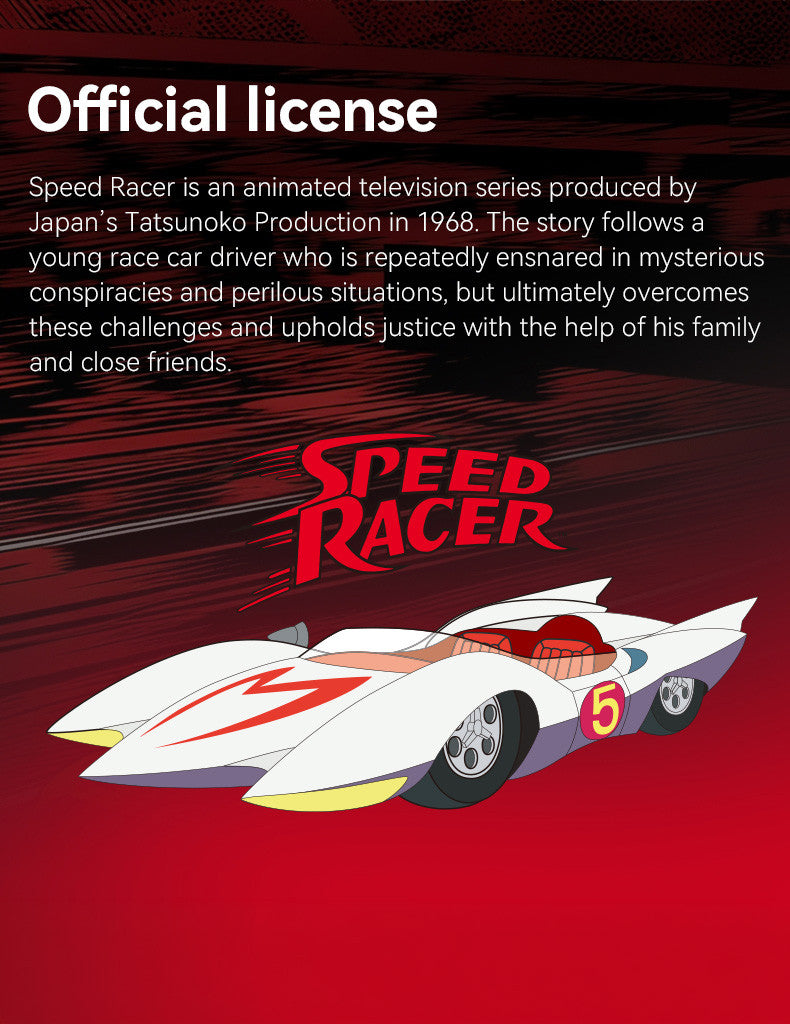 CaDA Speed Racer Mach 5 Car Brick Model 1:24 294pcs C55087W